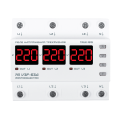 Реле напряжения RE V3F-63A