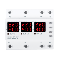 Реле напряжения трехфазные контролем тока ROSTOKELECTRO