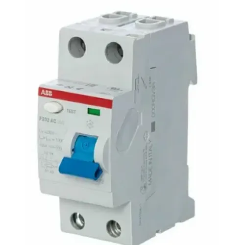 УЗО ABB F202 AC-25/0,03 2-х полюсное тип AC 25A 30mA 2 модуля (ВДТ) 2CSF202001R1250