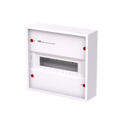AK612E2 ABB Накладной шкаф на 12(14) модулей (с винтовыми клеммами N/PE) 1-рядный, IP30, без двери 2CPX032568R9999