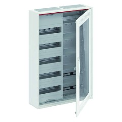 Распределительный щит ABB CA25VMW на 60 модулей настенный комбинированный с медиапанелями самозажимными клеммами N/PE и Wi-Fi дверью с вент. отверстиями IP30 800х550х160 ComfortLine 2CPX052221R9999