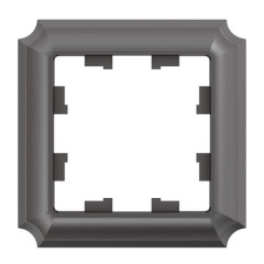 1-постовая РАМКА, цвет МОККО, AtlasDesign Antique, ATN100601