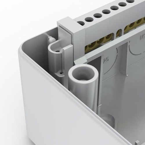 12 модулей Щит навесной   непрозрачная белая дверца IP41 Tekfor (электрический шкаф)  CNN 40-12-1