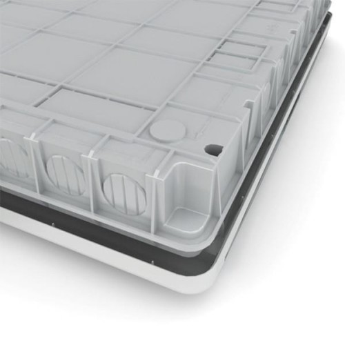 12 модулей  Щит встраиваемый  (1x12) модулей непрозрачная белая дверца IP41 Tekfor  CVN 40-12-1