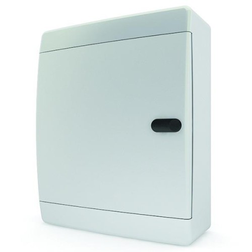 18 модулей  Щит навесной  непрозрачная белая дверца IP41 Tekfor (электрический шкаф)  CNN 40-18-1