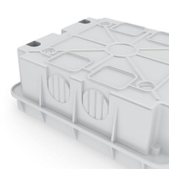 18 модулей  Щит навесной Tekfor  (1х18) IP65 прозрачная дверца BNK 65-18-1