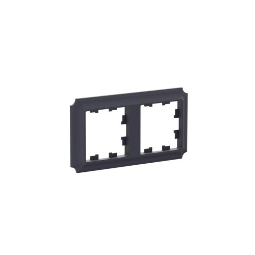 2-постовая РАМКА, цвет КАРБОН, AtlasDesign Antique, ATN101002