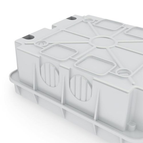 24 модуля  Щит навесной (2x12)  Tekfor  IP41 прозрачная черная дверца BNK 40-24-1 (электрический шкаф)