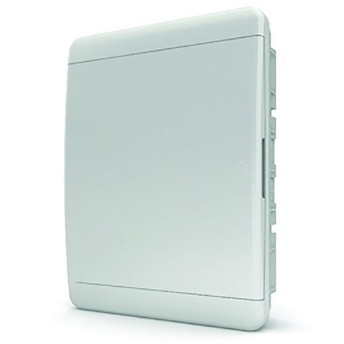 24 модуля  Щит встраиваемый Tekfor  (2x12) модуля IP41 непрозрачная белая дверца