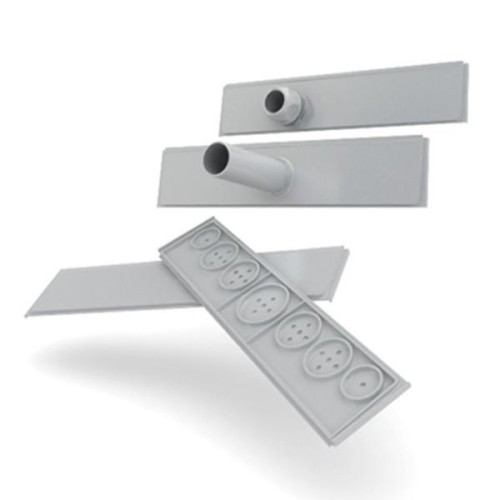 24 модуля  Щит встраиваемый Tekfor  (2x12) модуля IP41 непрозрачная белая дверца