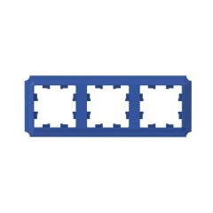 3-постовая РАМКА, цвет АКВАМАРИН, AtlasDesign Antique, ATN101103