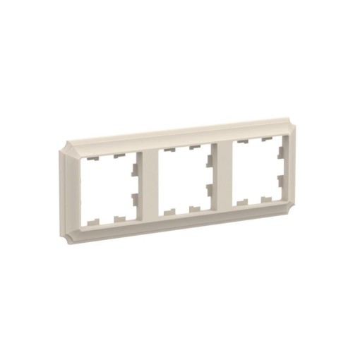 3-постовая РАМКА, цвет БЕЖЕВЫЙ, AtlasDesign Antique, ATN100203
