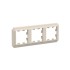 3-постовая РАМКА, цвет БЕЖЕВЫЙ, AtlasDesign Antique, ATN100203