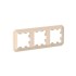 3-постовая РАМКА, цвет ПЕСОЧНЫЙ, AtlasDesign Antique, ATN101203