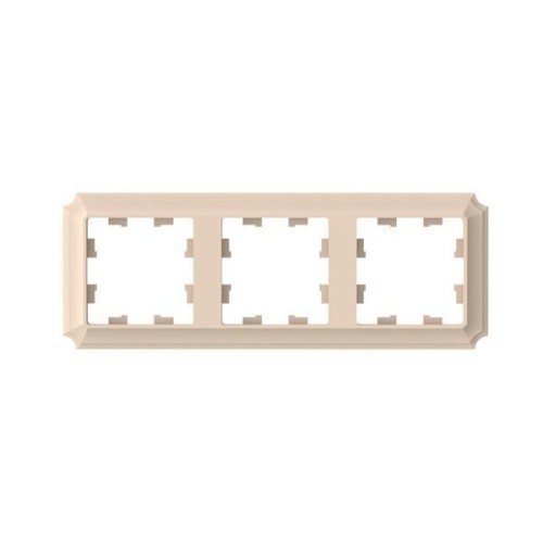 3-постовая РАМКА, цвет ПЕСОЧНЫЙ, AtlasDesign Antique, ATN101203