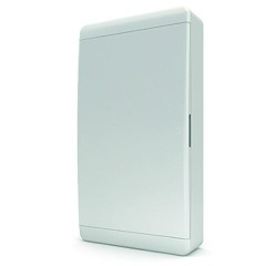 36 модулей  Щит навесной   непрозрачная белая дверца IP41 Tekfor (электрический шкаф) (3x12) модулей