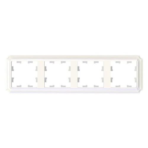 4-постовая РАМКА, цвет ЖЕМЧУГ, AtlasDesign Antique, ATN100404