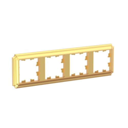 4-постовая РАМКА, цвет ЗОЛОТО, AtlasDesign Antique, ATN101604