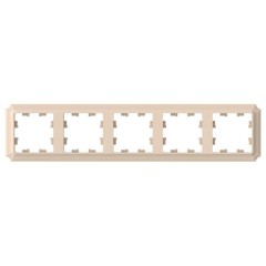 5-постовая РАМКА, цвет ПЕСОЧНЫЙ, AtlasDesign Antique, ATN101205