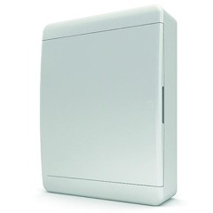 54  модуляЩит навесной Tekfor (3x18) модуля IP41 непрозрачная белая дверца  (электрический шкаф) BNN 40-54-1