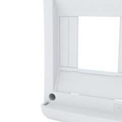 6 модулей Щит навесной   модулей непрозрачная белая дверца IP41 Tekfor (электрический шкаф)  CNN 40-06-1