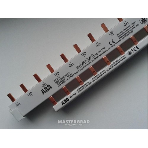 ABB Гребенчатая шина PSH2/12 2 фазы 12 полюсов Compact Home