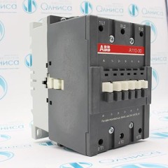ABB Контактор A110-30-00 110А AC3 катушка управления 220-230В AC