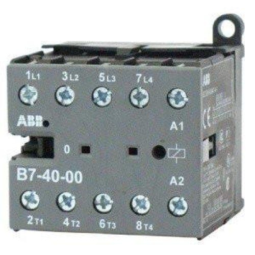 Миниконтактор ABB B7-40-00 12A (400В AC3) 20A (400В AC1) катушка 230В АС GJL1311201R8000