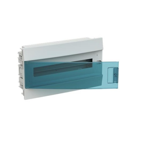 ABB Mistral41 Бокс в нишу 18М зеленая дверь (с клеммами)