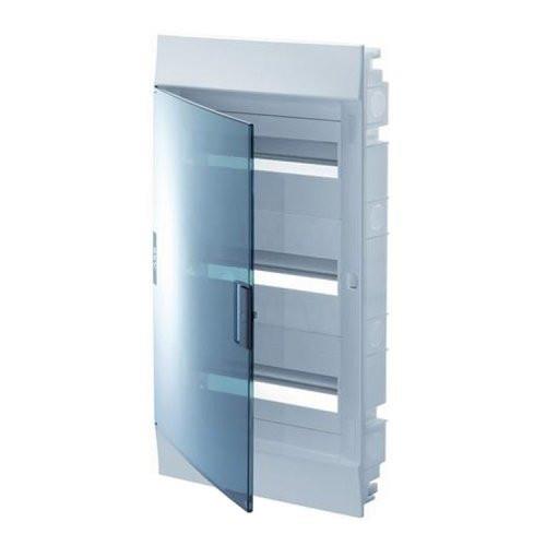 ABB Mistral41 Бокс в нишу 36М зеленая прозрачная дверь 3 ряда (с клемм)