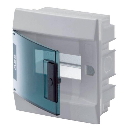 ABB Mistral41 Бокс в нишу 6М зеленая дверь (с клемм)