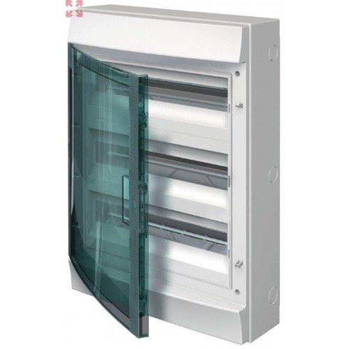 ABB Mistral65 бокс навесной 54М прозрачная дверь (с клемм)