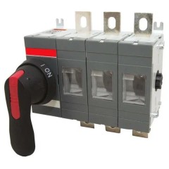 Рубильник ABB OT250E03P до 250А 3-х полюсный (с ручкой на дверь и переходником) (выключатель нагрузки) 1SCA022710R0100