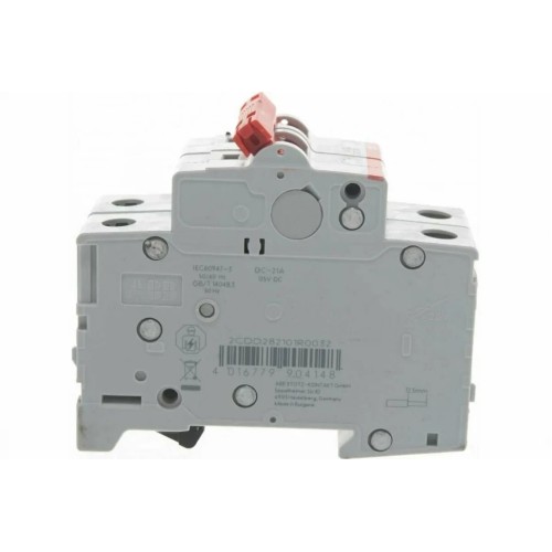 ABB SD202 Рубильник 2P 16A рычаг красный