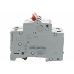 Рубильник модульный ABB 2П 25А рычаг красный SD202/25 (выключатель нагрузки) 2CDD282101R0025