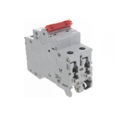 Рубильник модульный ABB 2П 32А рычаг красный SD202/32 (выключатель нагрузки) 2CDD282101R0032