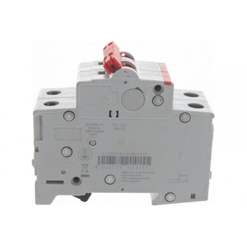 ABB SD202 Рубильник 2P 40A рычаг красный