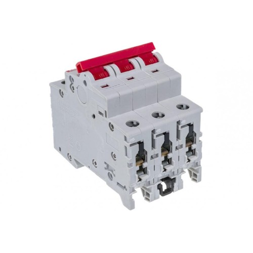 ABB SD203 Рубильник 3P 25A рычаг красный