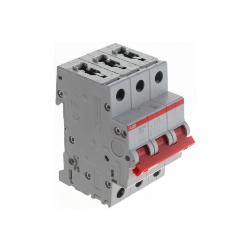 ABB SD203 Рубильник 3P 32A рычаг красный