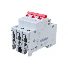 Рубильник модульный ABB 3П 63А рычаг красный SD203/63 (выключатель нагрузки) 2CDD283101R0063