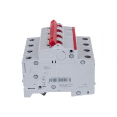 Рубильник модульный ABB 4П 40А рычаг красный SD204/40 (выключатель нагрузки) 2CDD284101R0040