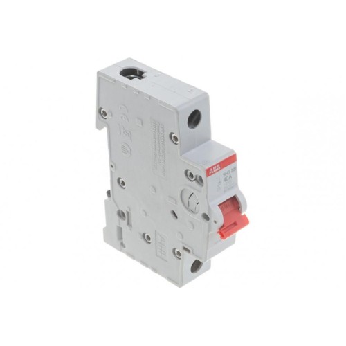 ABB SHD201 Рубильник 1P 40A рычаг красный