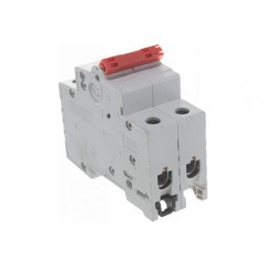 Рубильник модульный ABB 2П 32А рычаг красный однофазный SHD202/32 (выключатель нагрузки) 2CDD272111R0032