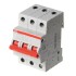 ABB SHD203 Рубильник 3P 40A рычаг красный