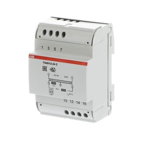 ABB Трансформатор разделительной безопасности  TS40/12-24C 4 модуля