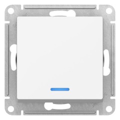 ATLASDESIGN 1-кл ПЕРЕКЛЮЧАТЕЛЬ с подсветкой, сх.6а, 10АХ, механизам, ЛОТОС, ATN001363
