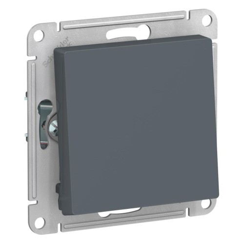 ATLASDESIGN 1-клавишный ПЕРЕКЛЮЧАТЕЛЬ, сх.6, 10АХ, механизм, ГРИФЕЛЬ, ATN000761