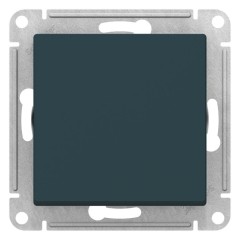 ATLASDESIGN 1-клавишный ПЕРЕКЛЮЧАТЕЛЬ, сх.6, 10АХ, механизм, ИЗУМРУД, ATN000861