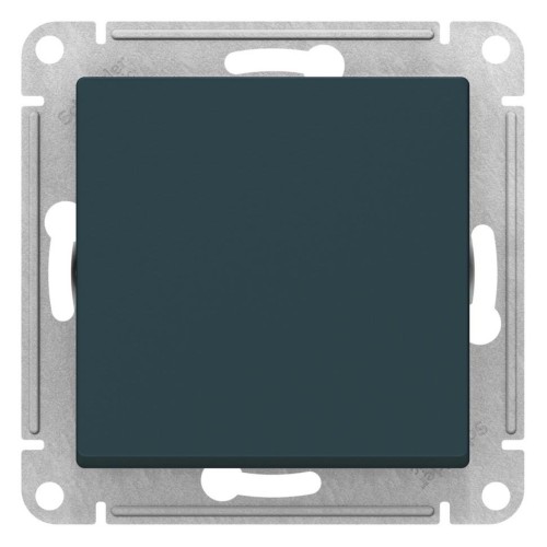 ATLASDESIGN 1-клавишный ПЕРЕКЛЮЧАТЕЛЬ, сх.6, 10АХ, механизм, ИЗУМРУД, ATN000861