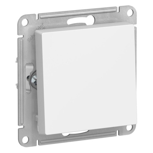 ATLASDESIGN 1-клавишный ВЫКЛЮЧАТЕЛЬ 2-полюсный, 10А, мех., БЕЛЫЙ, ATN000121